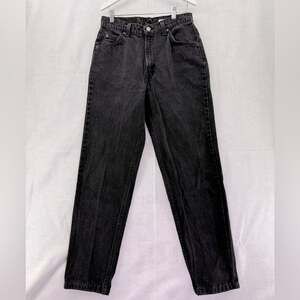 Vintage 1997 Orange Tab Levi’s 912 Slim Fit Tapered Leg size 10 black